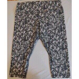 Lululemon Align High-Rise Pants Size 20 Blossom Overlay Starlight Crop LW6BOXS